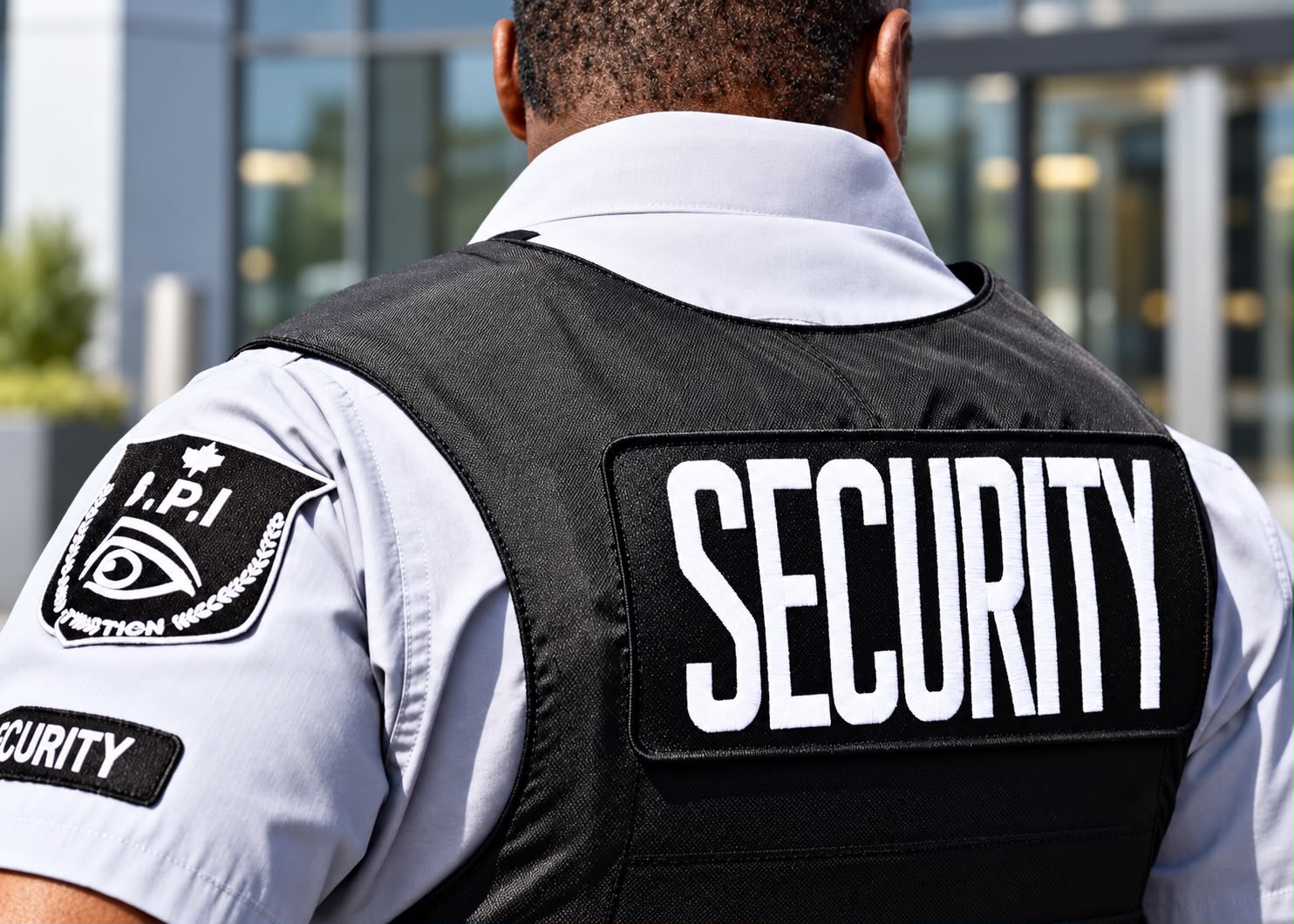 Uniformed SecureGard security guard